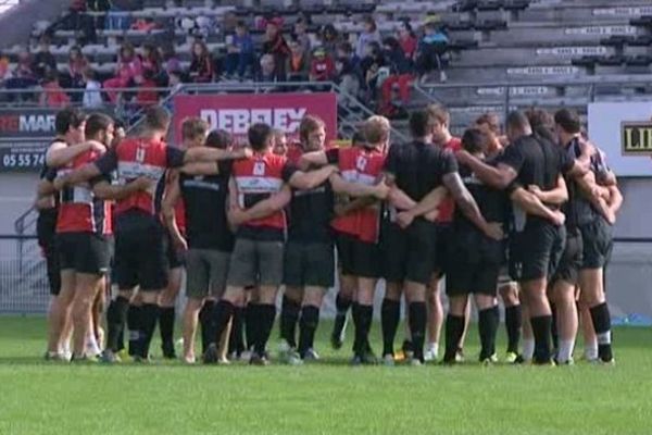 Le CAB à l'entraînement vendredi.