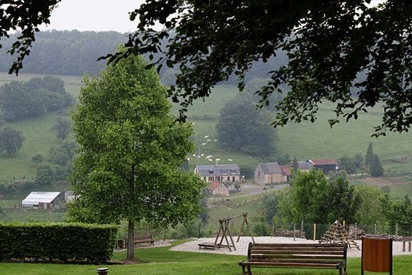 Matinée grise et humide sur la Normandie