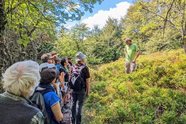 Le guide nature informe et sensibilise le public à l'environnement.