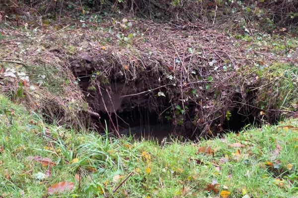 Glissement de terrain dans une ancienne mine d'uranium à Razès