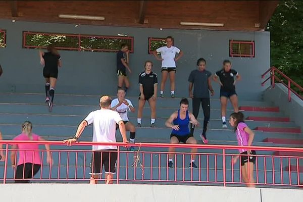 La reprise de l'entraînement de l'ESBF en juillet 2017