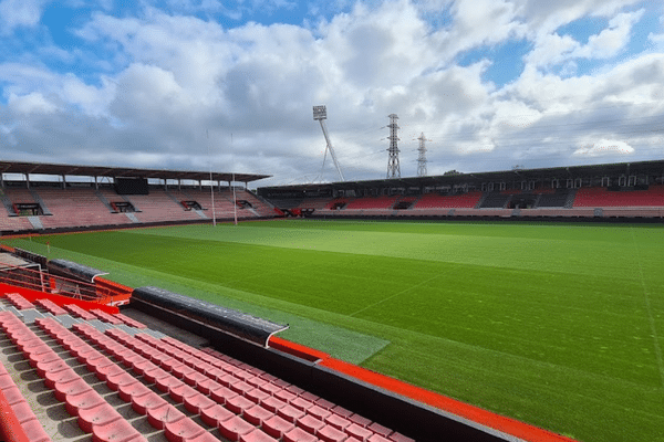 L'enceinte du stade Ernest Wallon devrait passer de 18 000 à 23 000 places d'ici 2027/2028.