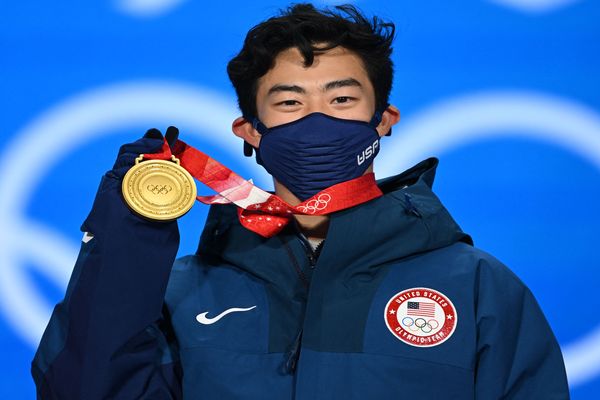 Nathan Chen, médaille d'or aux JO de Pékin - 10 février 2022.