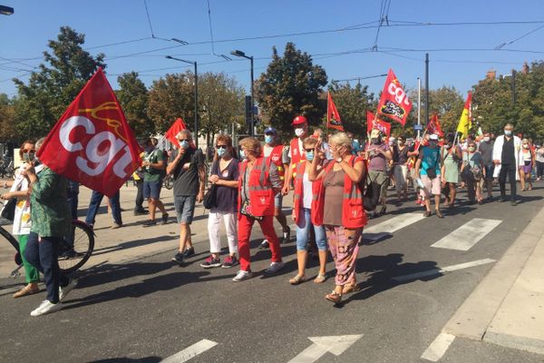 La police a compté 400 personnes dans le cortège dijonnais.