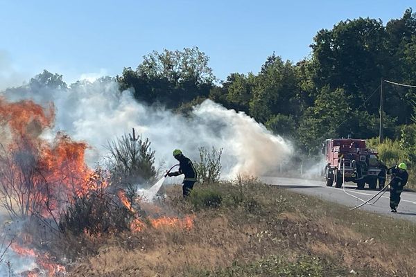 En 2022, 40 hectares de végétation détruits par le feu à Bouzy-la-Forêt, dans le Loiret