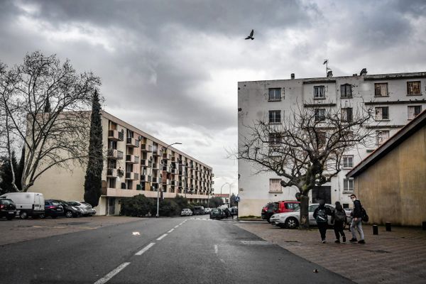 Le quartier du Mas de Mingue à Nîmes - Illustration