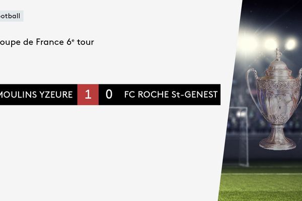 Moulins Yzeure s'est imposé fac au FC Roche Saint-Genest.