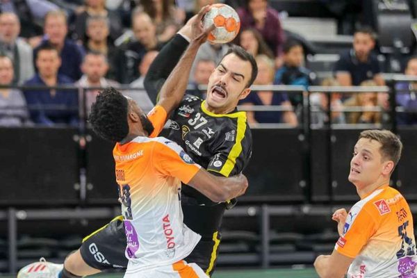  Handball / 11e journée du Championnat de France, Chambéry Savoie Mt Blanc contre Montpellier.