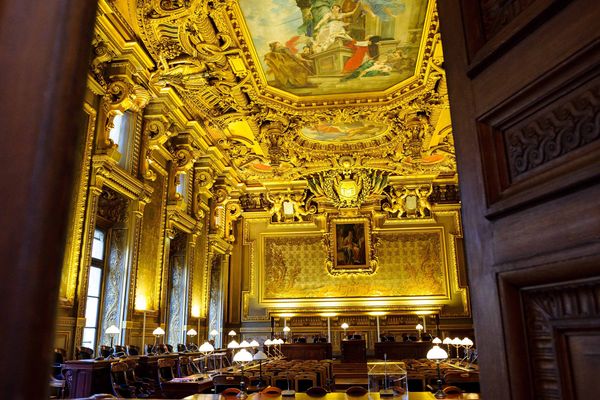 La Cour de Cassation au Palais de justice de paris