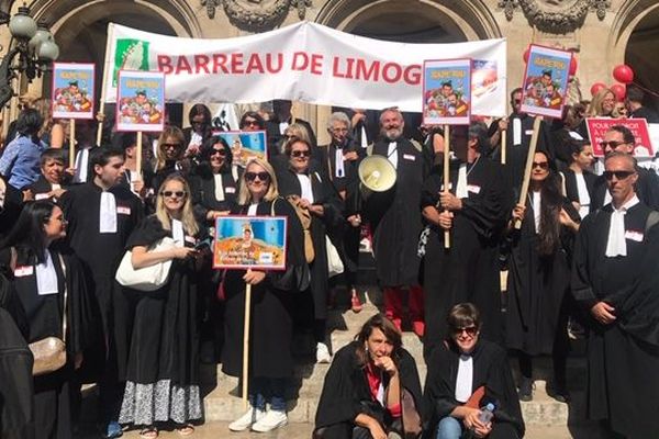 Les avocats limousins à Paris