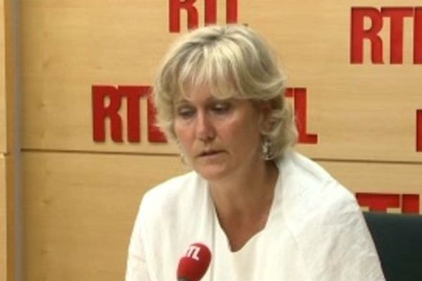 Nadine Morano au micro de RTL;