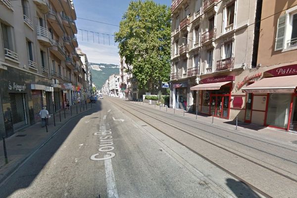 Cours Berriat, à Grenoble