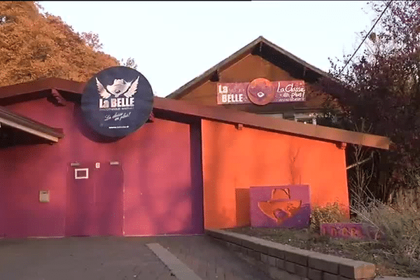 La discothèque "La Belle" à Mathay (Doubs) où s'est déroulée la soirée sexy qui fait polémique