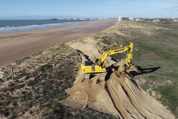 Lors des dix dernières années, la mer a avancé de 30 à 50 cm sur la plage du littoral géré par le Pays de Saint-Gilles-Croix-de-Vie Agglomération.