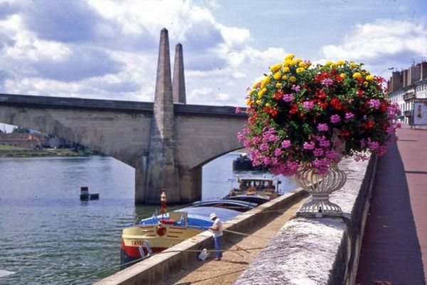 Le pont St-Laurent à Chalon-sur-Saône