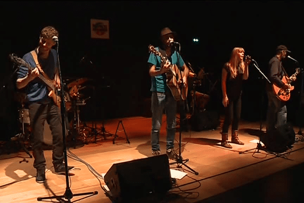 Le groupe Planète Bolingo en résidence au conservatoire de Montélimar