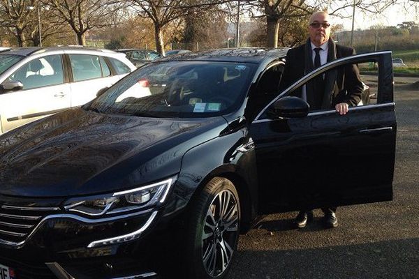 Yves Garrec, chauffeur de VTC à Toulouse.