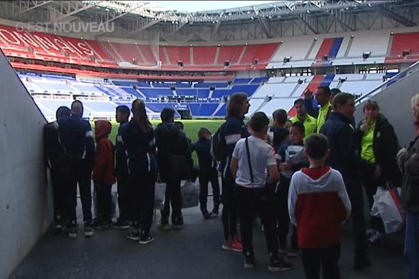 Visite guidée au stade de l'Olympique Lyonnais - 6/4/16