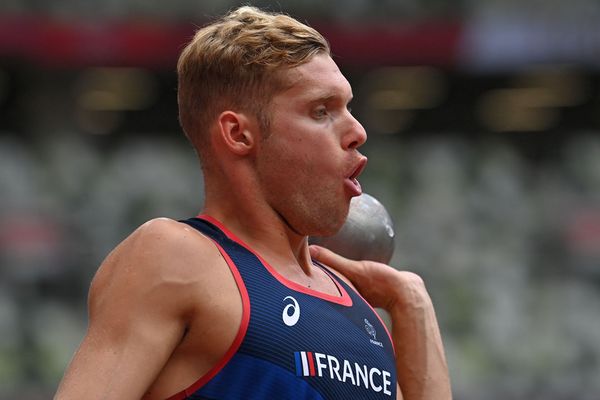 Kevin Mayer à Tokyo. 4 août 2021.