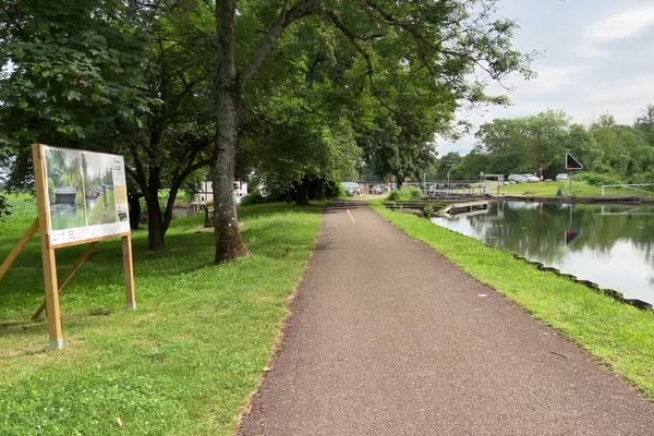 L'exposition en plein air du Canal du Rhône au Rhin, entre la Thummenau et Boofzheim