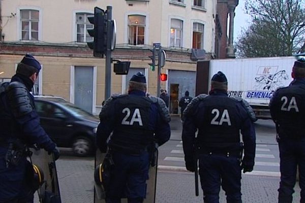 La police est intervenue à 6h du matin