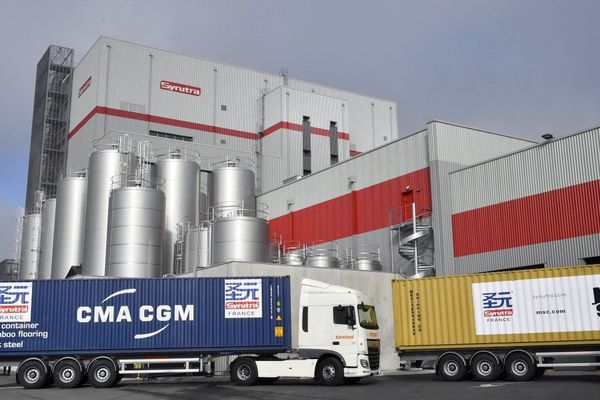 L'usine chinoise de poudre de lait Synutra à Carhaix (Finistère)