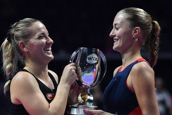 Kristina Mladenovic a remporté le tournoi en double avec la Hongroise Timea Babos.