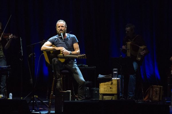  Sting en concert avec son dernier album "The Last Ship" 