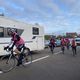 Tour cyclo, étape à Chaumont.