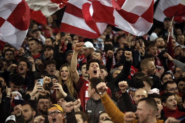 Les supporters du Losc avant le match contre Chelsea en mars 2022 - Photo d'illustration