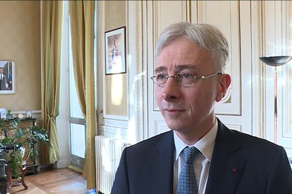 Didier Lallement, préfet de la région Nouvelle-Aquitaine, était à Poitiers aujoud'hui.