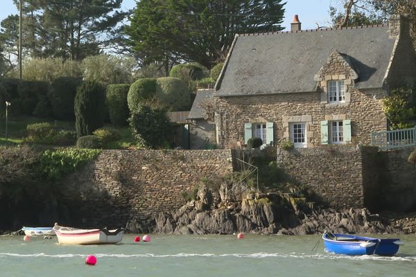 La maison de Benoîte Groult à Doëlan.