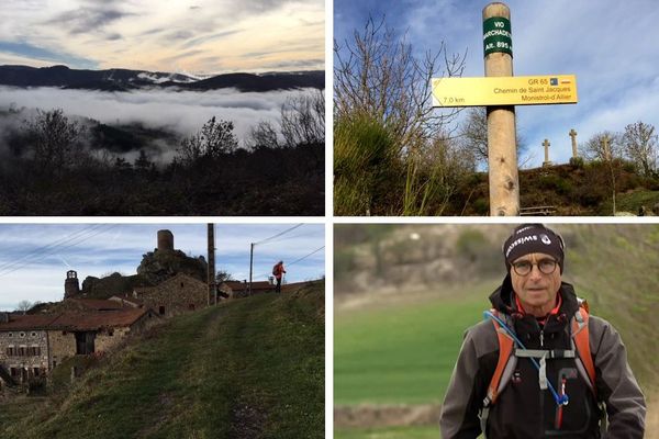 Jean Morel partira du Puy-en-Velay, le 25 avril, pour rejoindre Saint-Jean-Pied-de-Port dans les Pyrénées. 