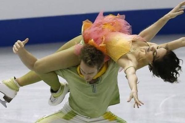 Nathalie Péchalat et Fabian Bourzat