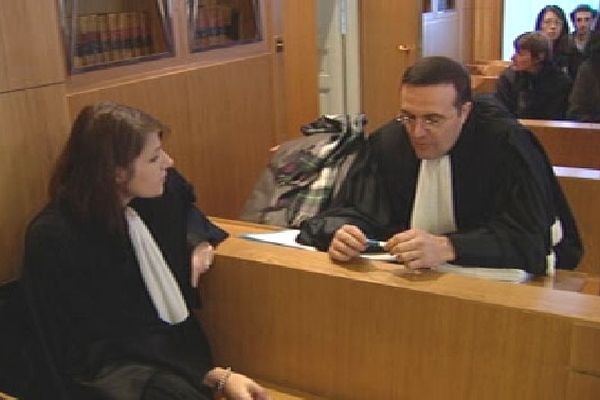 Avocats présents à l'audience du tribunal administratif de Limoges ( affaire de la porcherie de Folles, 87)