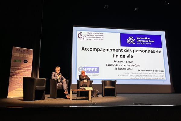 La conférence organisée à l'université de Caen le 16 janvier portait sur l'avis 139 du Comité consultatif national d'éthique.