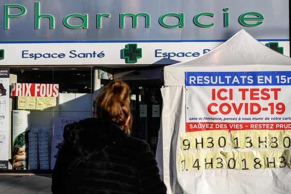 Dépistage Covid en pharmacie, image d'illustration.