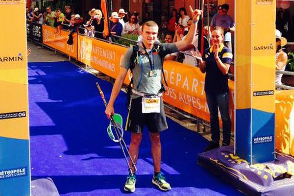 Benoît Outters de l'Asptt de Nice remporte la 1ère édition de l'Ultra-Trail Nice-St-Martin Vésubie en 26 heures