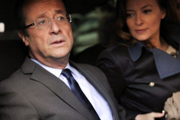 François Hollande et Valérie Trierweiler en 2012