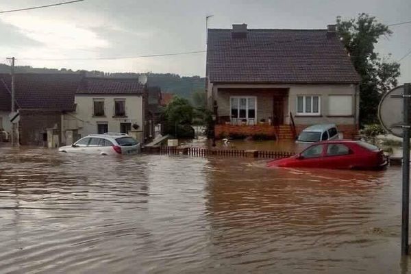 Photo d'illustration : inondations à La Comté, mardi 7 juin.