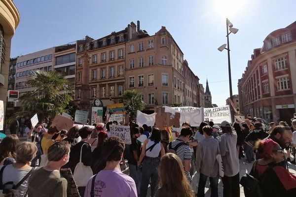 Grève de la jeunesse pour le Climat à Metz en mars 2021