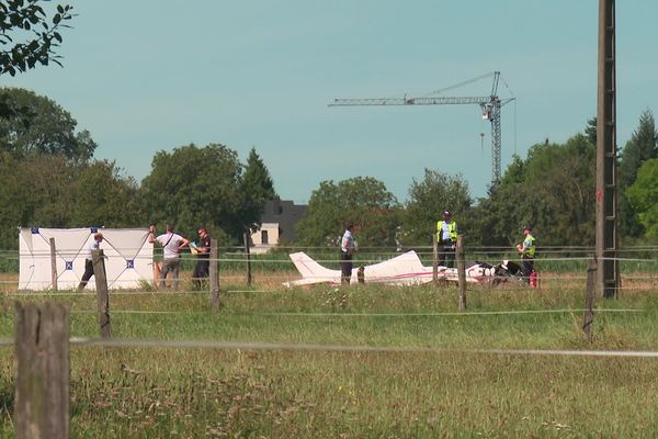 Crash d'un avion de tourisme en Alsace du Nord