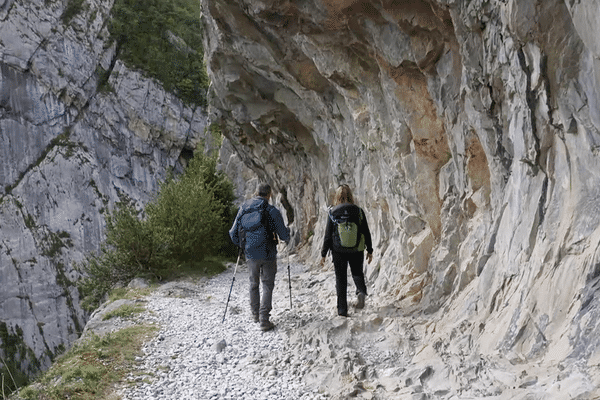 Randonnée sur le chemin de la Mâture, Pyrénées - Atlantiques