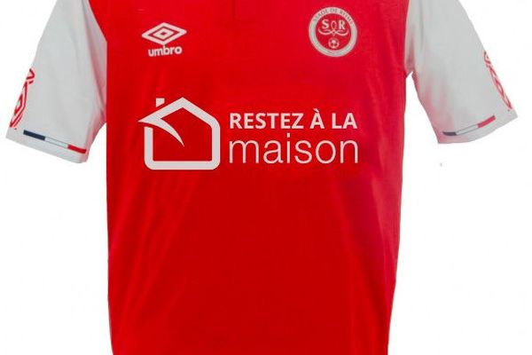 Pour sensibiliser au début de l'épisode Coronavirus, des maillots du Stade de Reims avaient été produits à 200 exemplaires et tous avaient trouvé preneur.