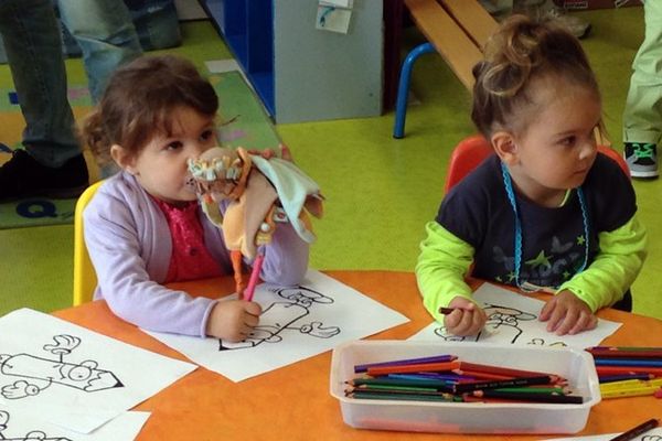 Mardi 2 septembre : premier jour de rentrée scolaire à la maternelle (St-Léger - Aube)