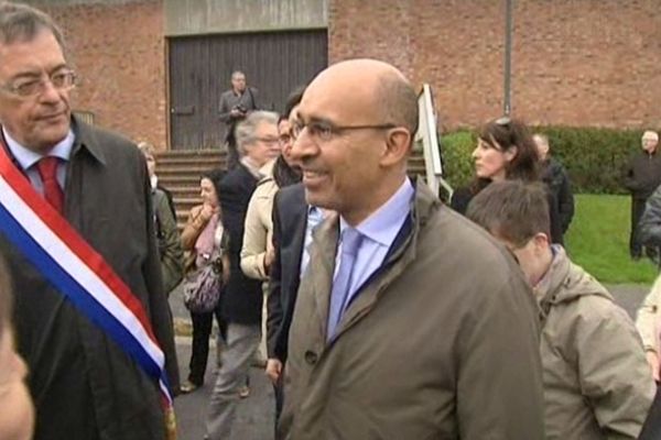 Harlem Désir à Fourmies ce mercredi 1er mai. 