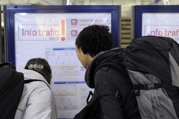 Renseignez-vous si vous aviez prévu de prendre le train.