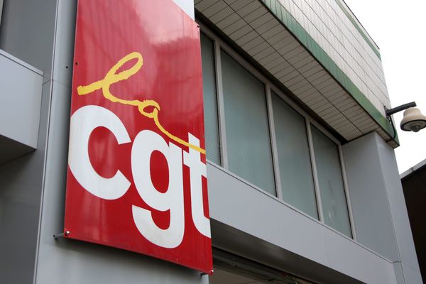 Le siège de la CGT, à Montreuil, en Seine-Saint-Denis.