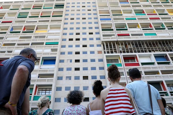 La cité radeuse de Le Corbusier, monument emblématique de Marseille.