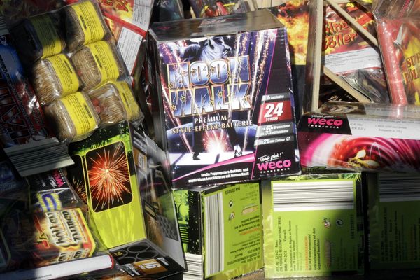 Types de pétards et feux d'artifice vendus en Allemagne